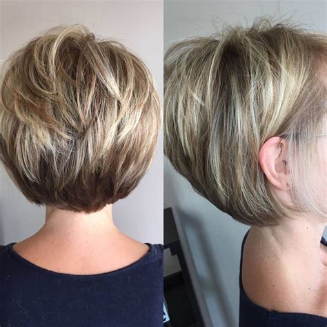 Short stacked haircuts - Want a new haircut? Try an inverted bob style, which is shorter in the back for a stacked look. Here, 23 graduated bob hairstyles to try in 2021.